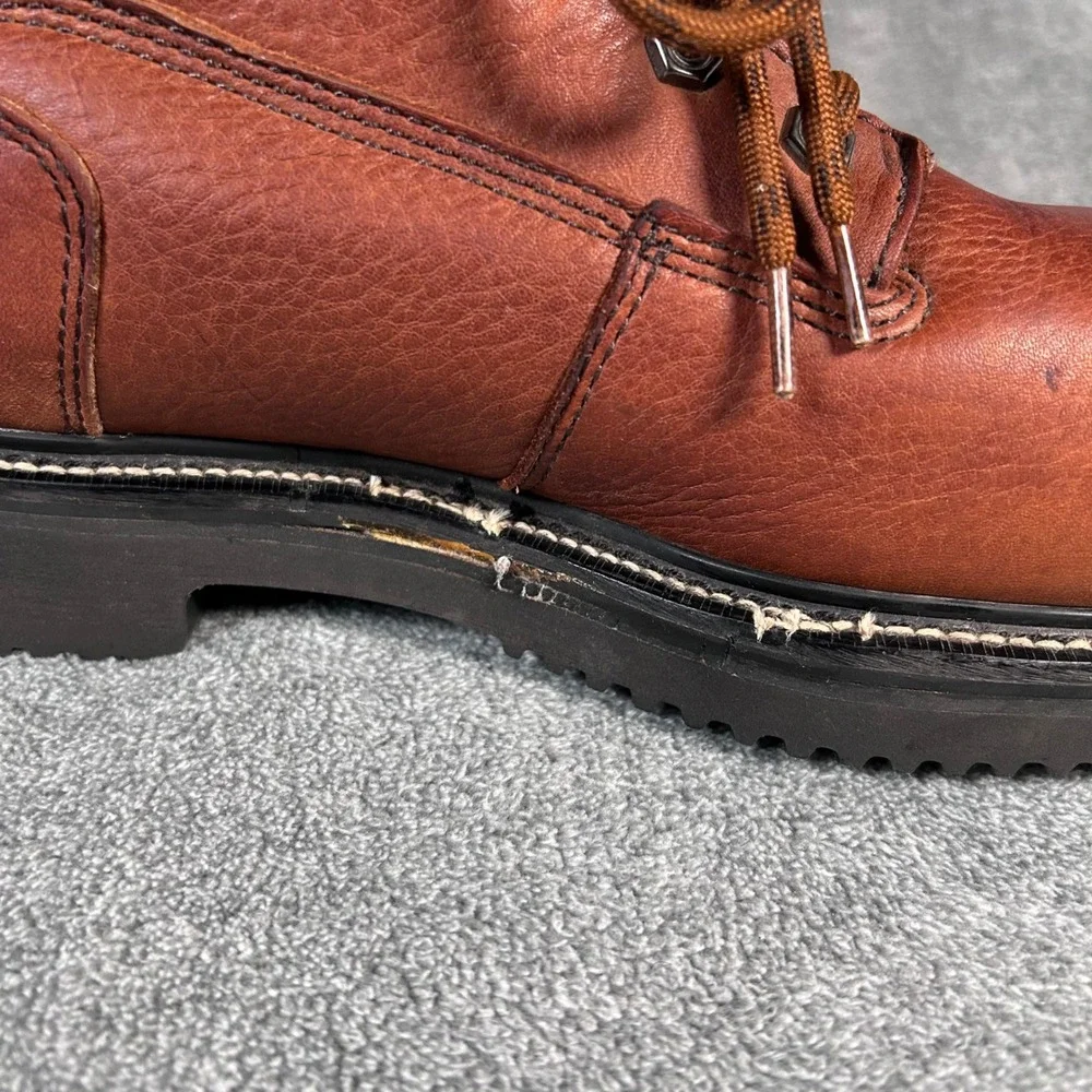Wolverine Work Boots DuraShocks Gore-Tex Steel Toe Brown 02564 Mens 8.5 EW